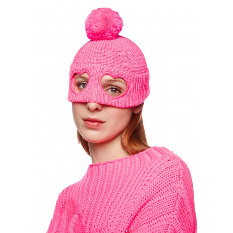 Vivetta CAPPELLO RICAMO CUORI LANA VERGINE