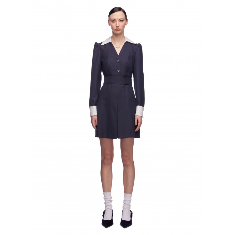 Vivetta ABITO TWILL JACQUARD Offerta San Valentino