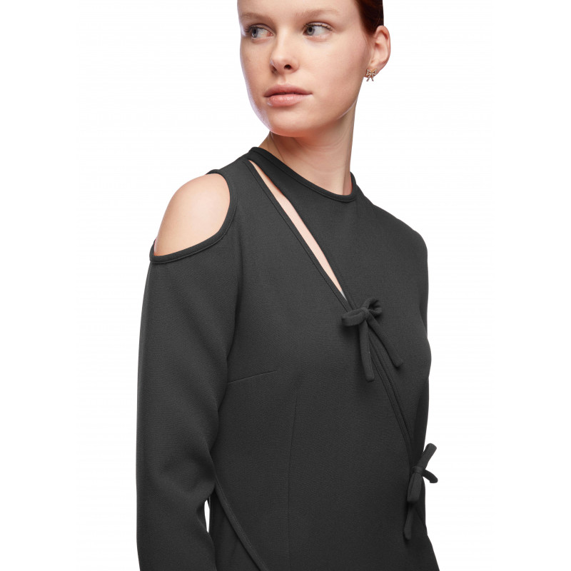 Vivetta ABITO MIDI CON FIOCCHETTI Smaltimento dello stoccaggio