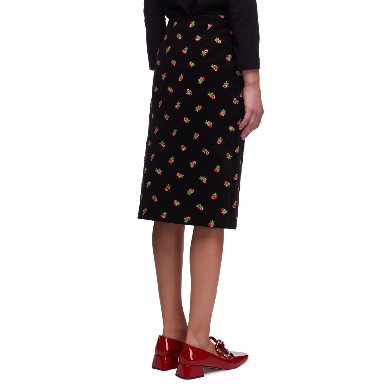 Vivetta GONNA PENCIL IN VELLUTO Nuovi prodotti