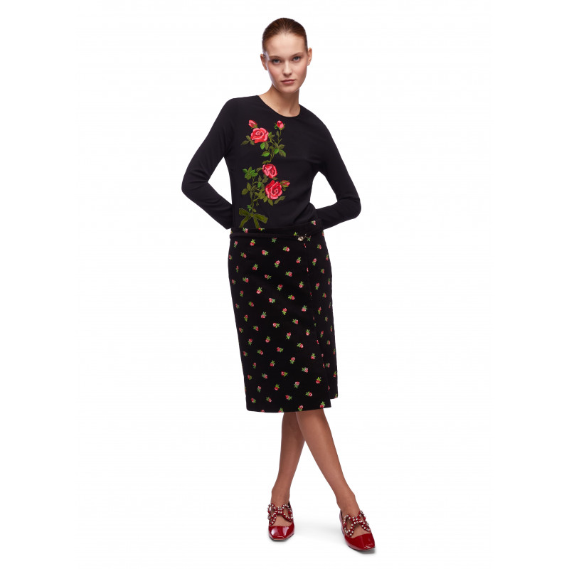 Vivetta GONNA PENCIL IN VELLUTO Nuovi prodotti