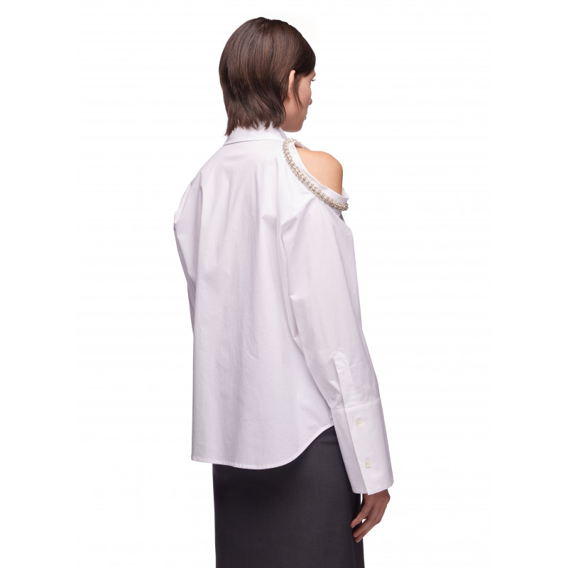 Vivetta CAMICIA CON DETTAGLIO CUT OUT Ritorno libero