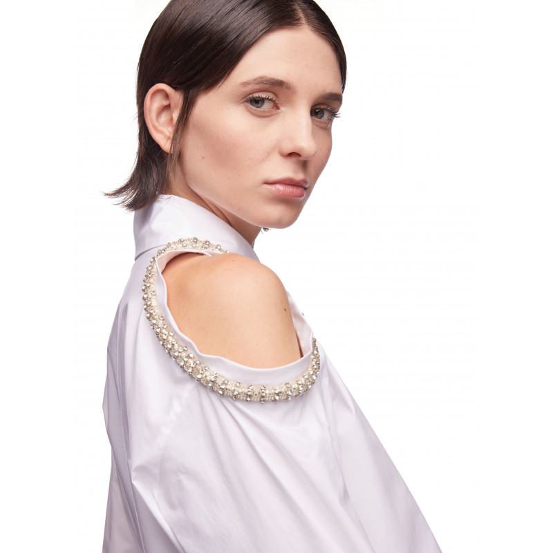 Vivetta CAMICIA CON DETTAGLIO CUT OUT Ritorno libero