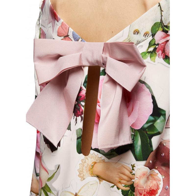 Vivetta MINI ABITO STAMPATO CON FIOCCO ACQUISTA ORA