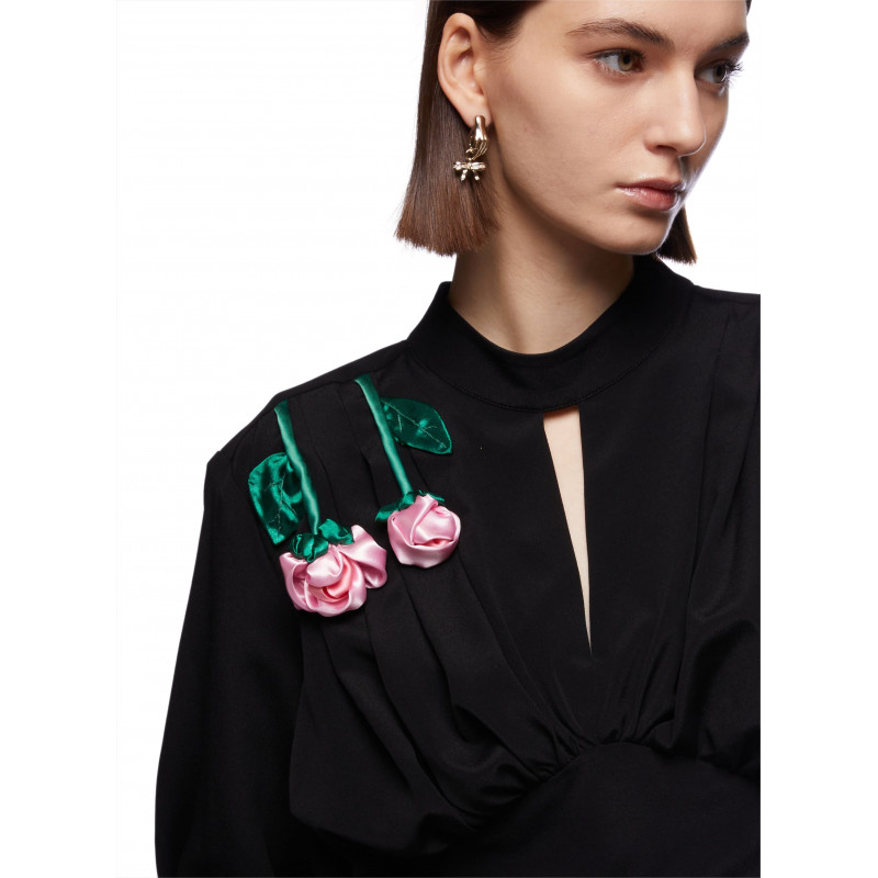 Vivetta ABITO LUNGO CON ROSE Ultimo giorno