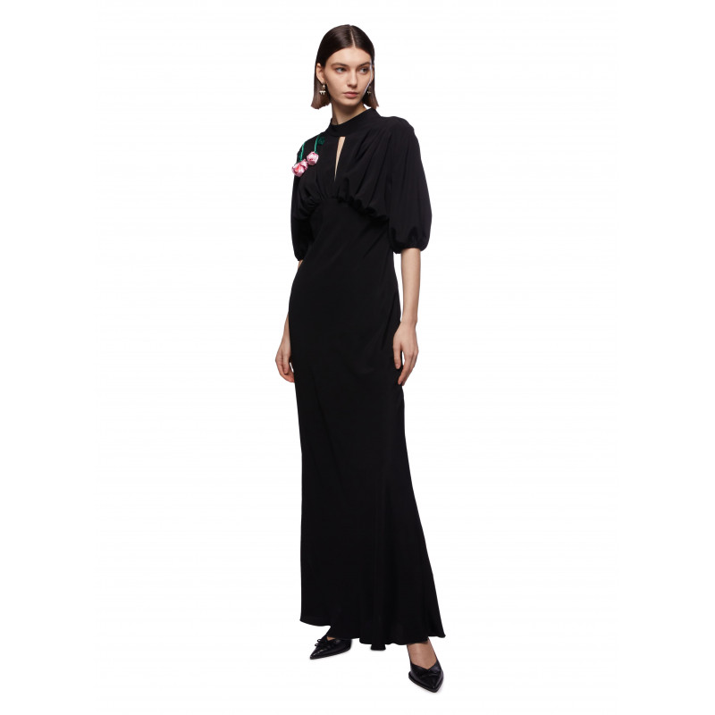 Vivetta ABITO LUNGO CON ROSE Ultimo giorno