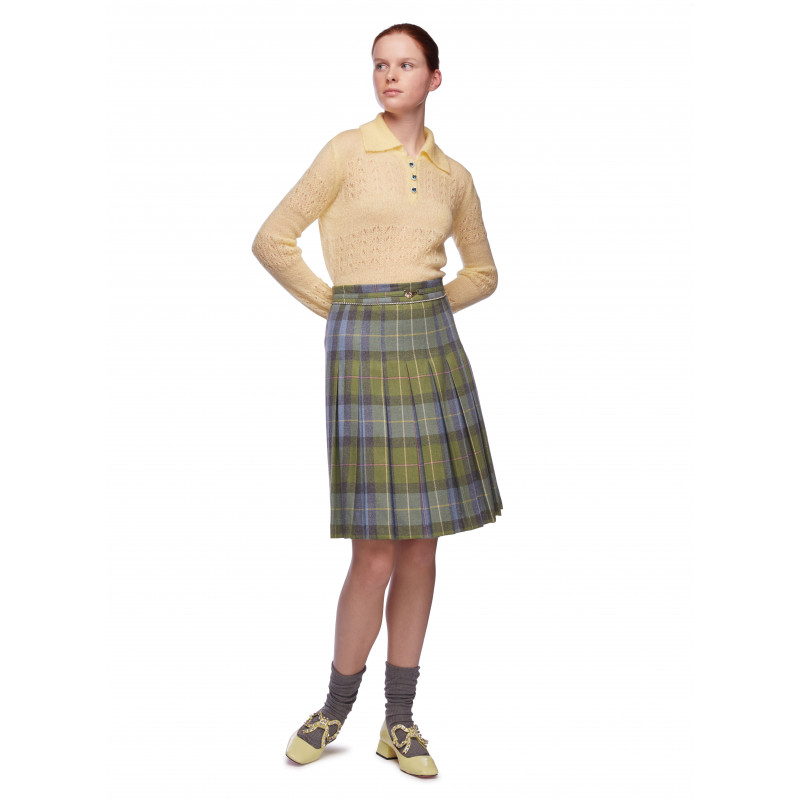 Vivetta GONNA TARTAN A PIEGHE Discount Store per i nuovi prodotti