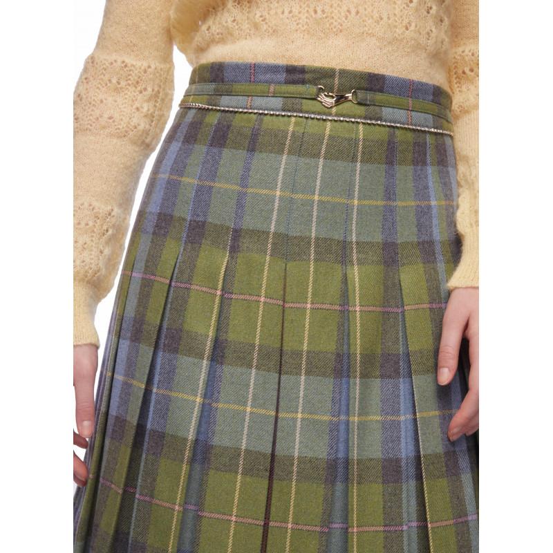 Vivetta GONNA TARTAN A PIEGHE Discount Store per i nuovi prodotti