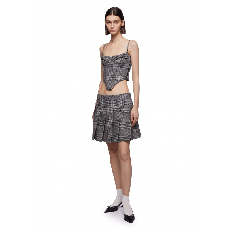 Vivetta TOP BUSTIER PIED-DE-POULE Sconti questo mese