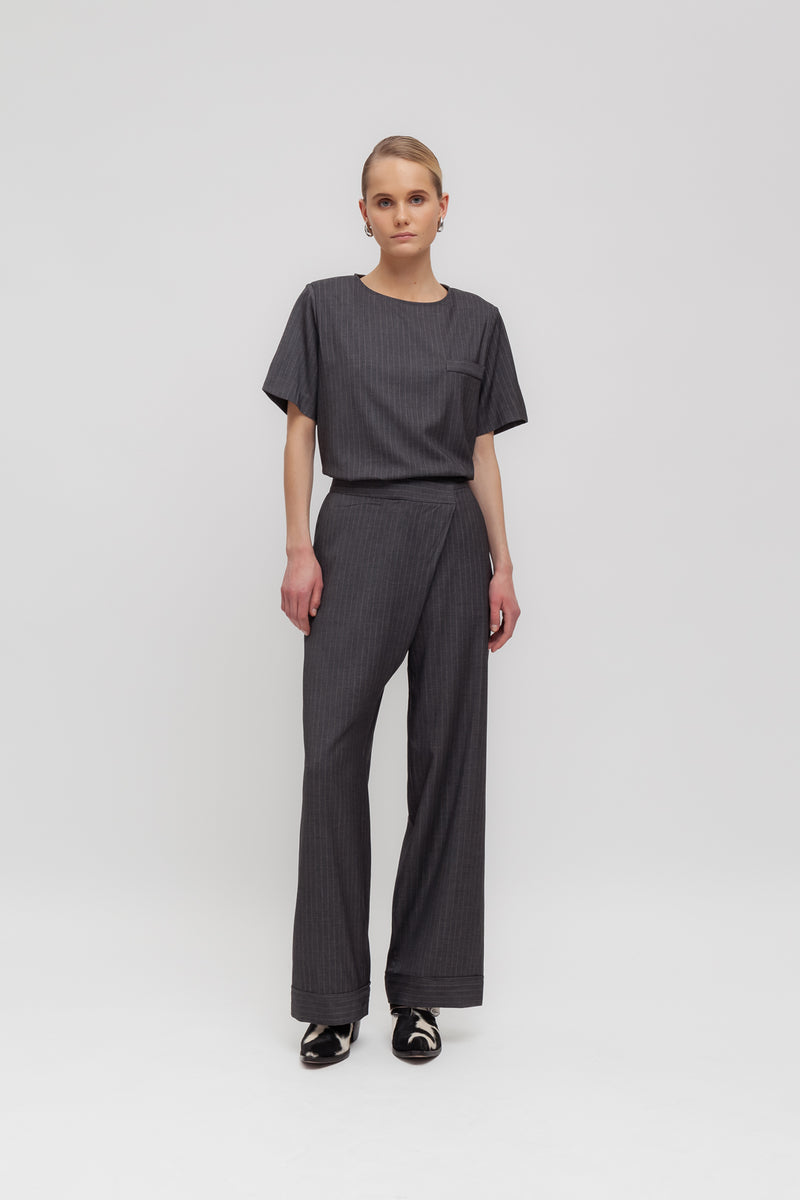 Weili zheng Pantalone con dettaglio portafoglio Lightning offer