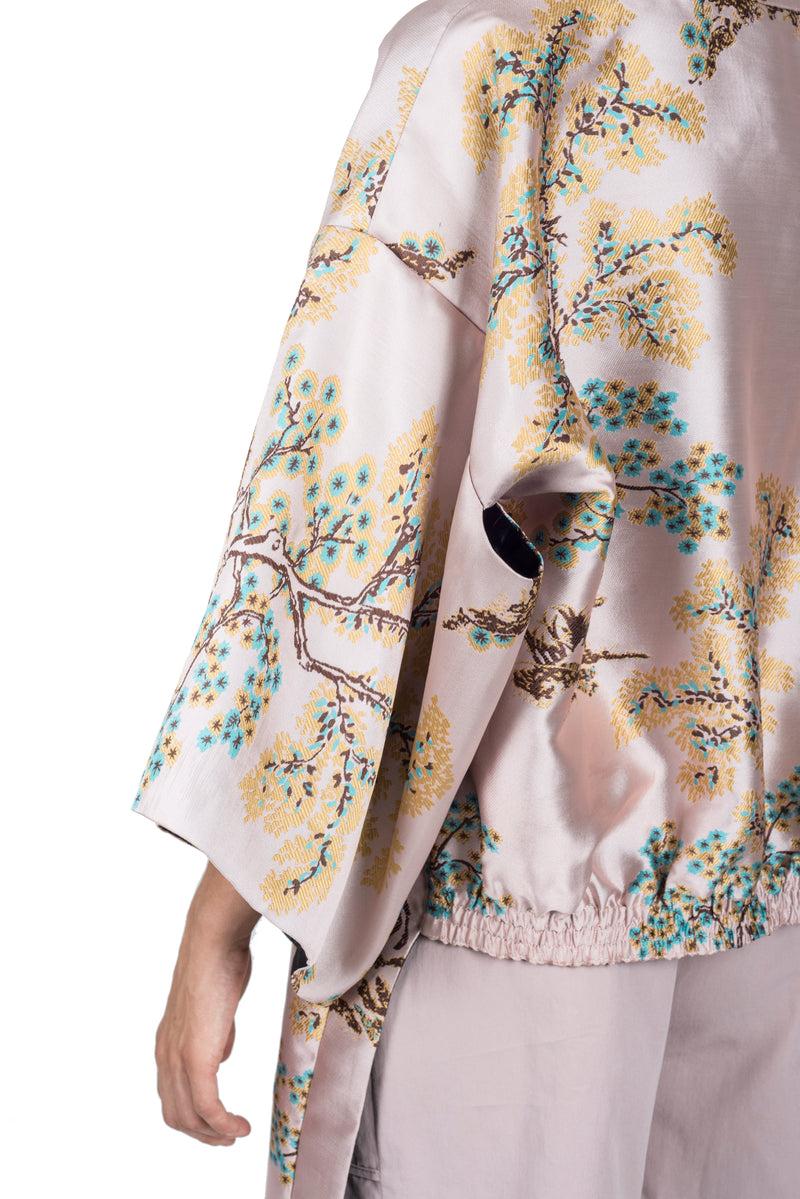 Weili zheng Kimono bomber broccato Offerte stagionali