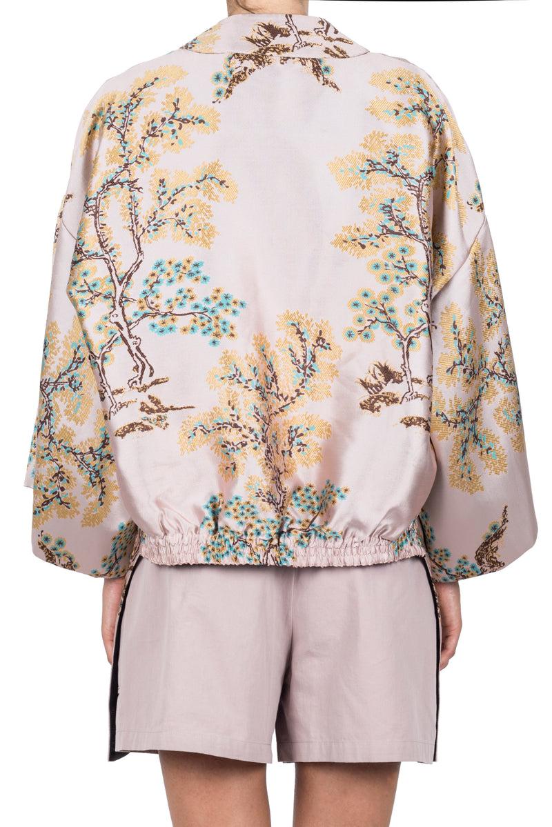 Weili zheng Kimono bomber broccato Offerte stagionali