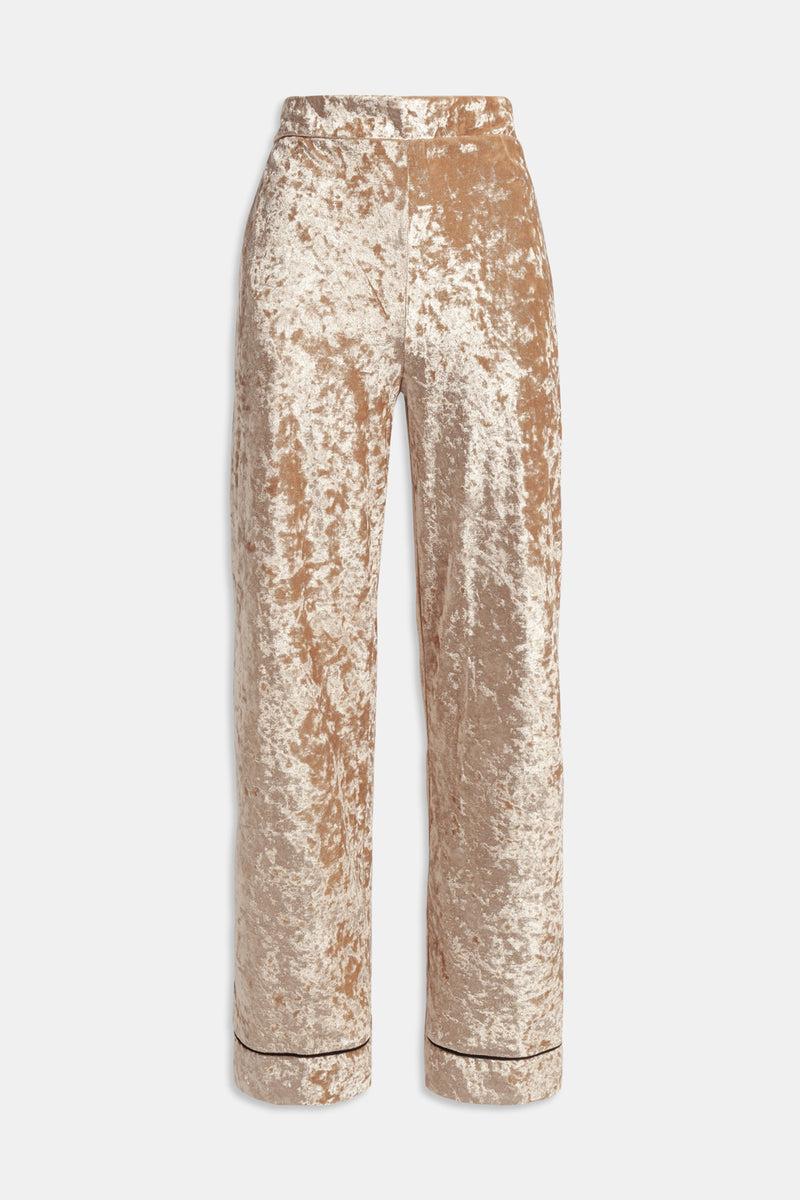 Weili zheng Pantalone pigiama in velluto martellato Discount Store per i nuovi prodotti