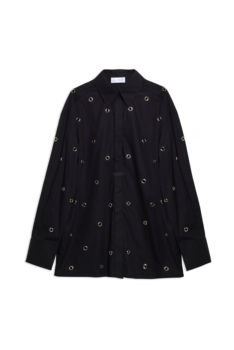 Weili zheng Camicia con occhielli Officina