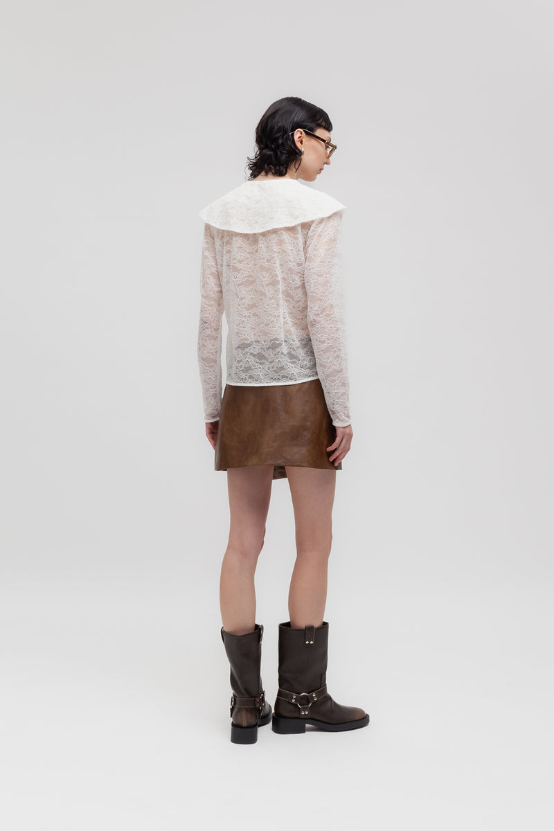 Weili zheng Blusa in pizzo Duty-free