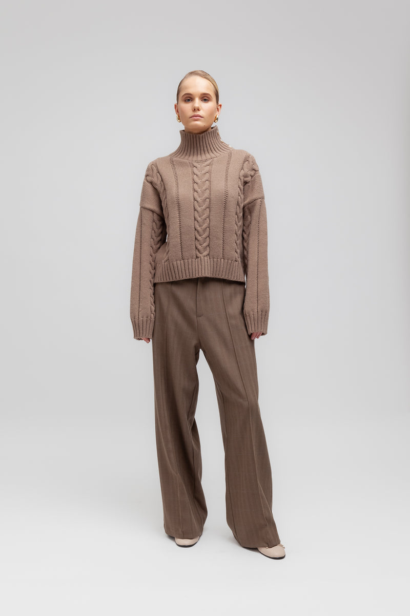 Weili zheng Maglione con collo a maglia Fino Al -60%
