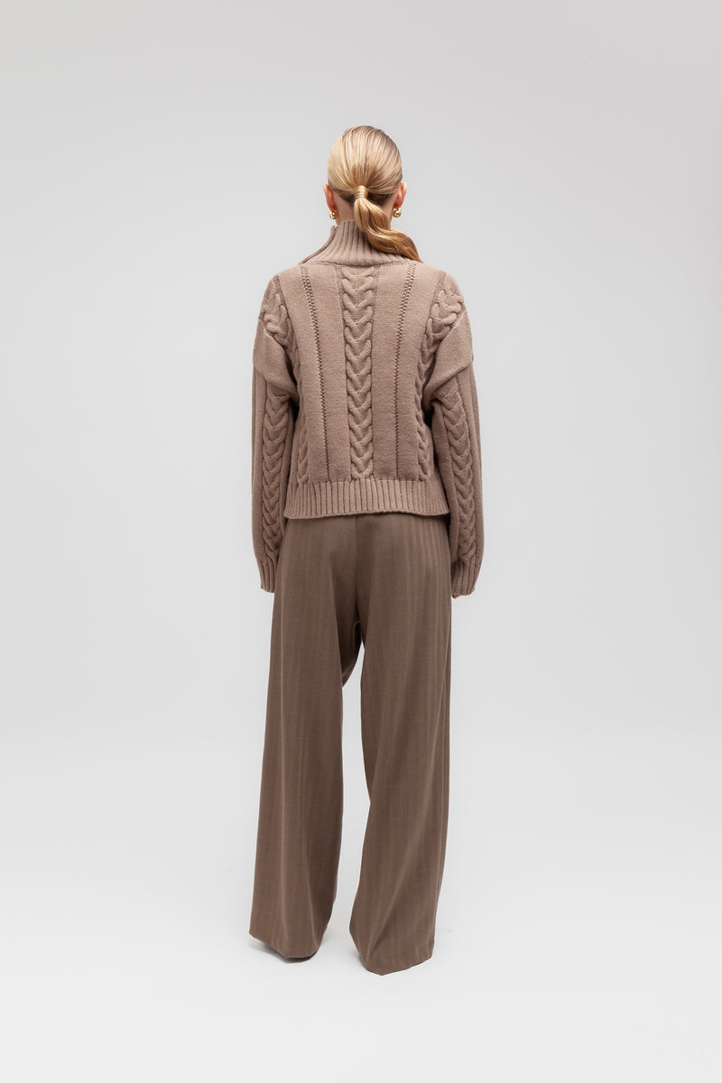 Weili zheng Maglione con collo a maglia Fino Al -60%