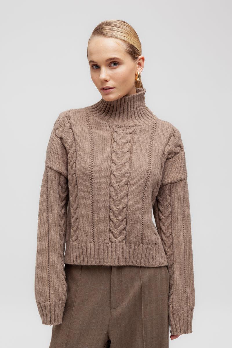 Weili zheng Maglione con collo a maglia Fino Al -60%