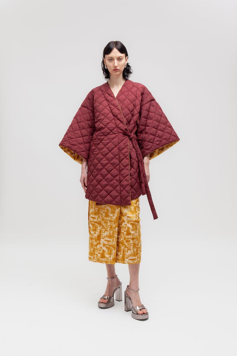Weili zheng Kimono trapuntato double wear Novità