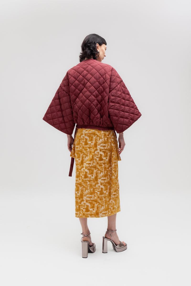 Weili zheng Kimono trapuntato double wear Novità