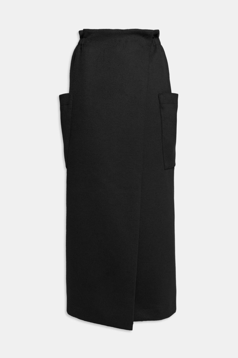 Weili zheng Gonna in panno con tasche applicate Vendita Calda