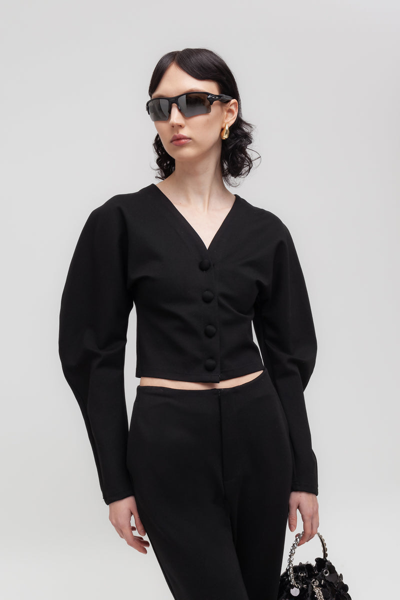 Weili zheng Cardigan in punto milano Negozio