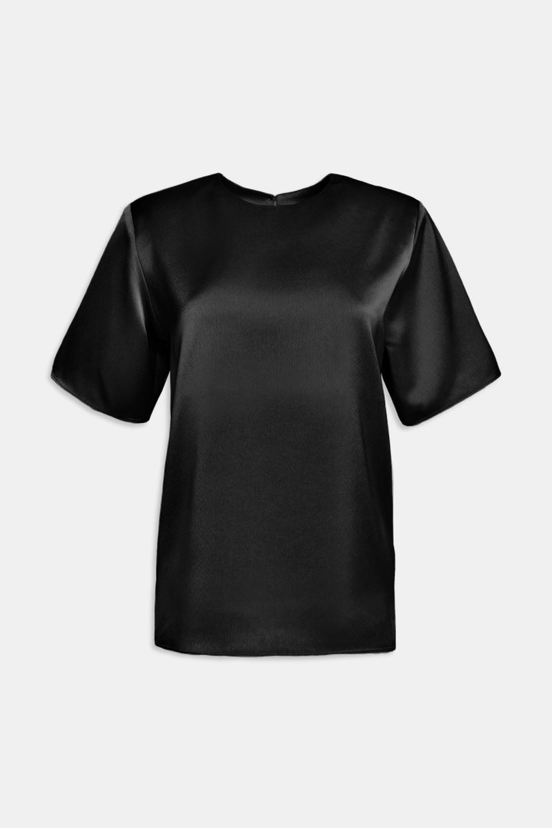 Weili zheng T-shirt in satin Spedizione gratuita