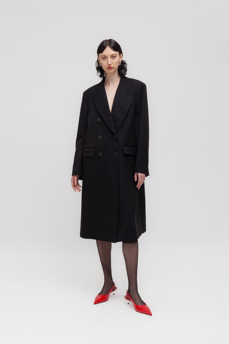 Weili zheng Cappotto in gabardina con ricamo drago Offerta Anniversario