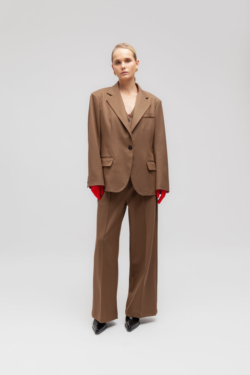 Weili zheng Blazer manfit in gabardina Vendita calda