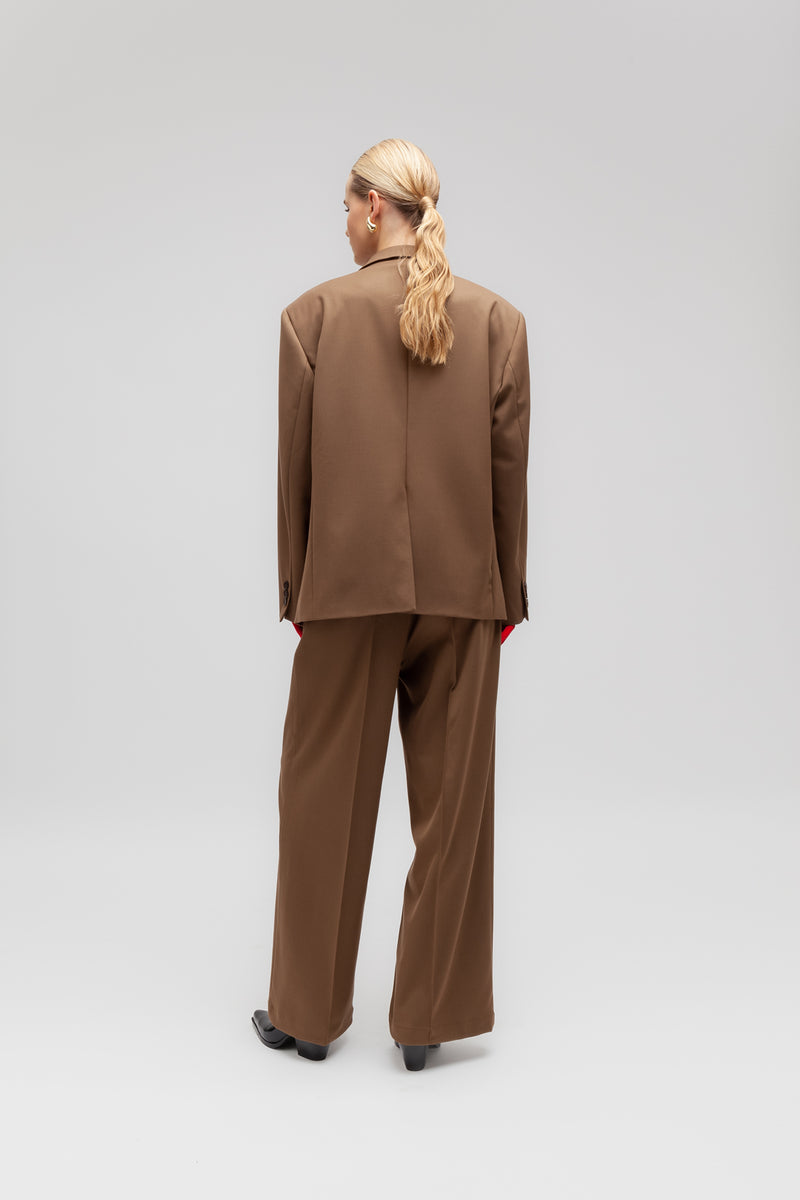 Weili zheng Blazer manfit in gabardina Vendita calda