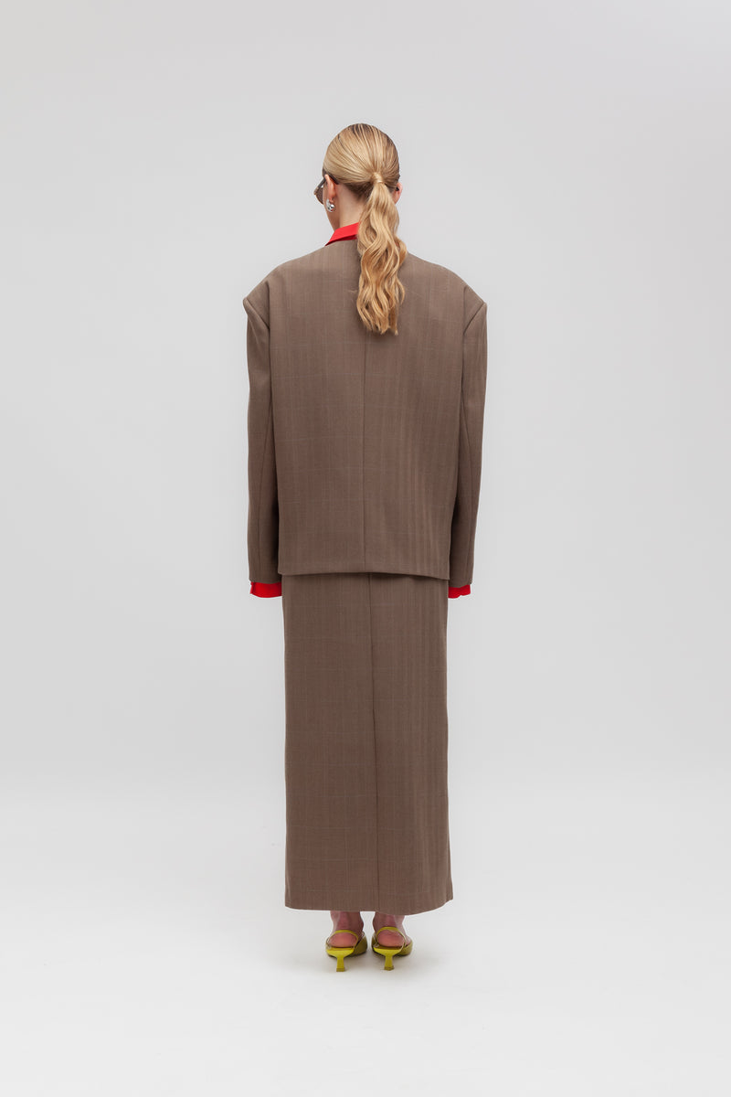 Weili zheng Blazer strutturato con chiusura asimmetrica Lightning offer