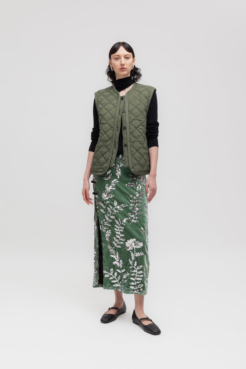 Weili zheng Gilet trapuntato in nylon Liquidazione