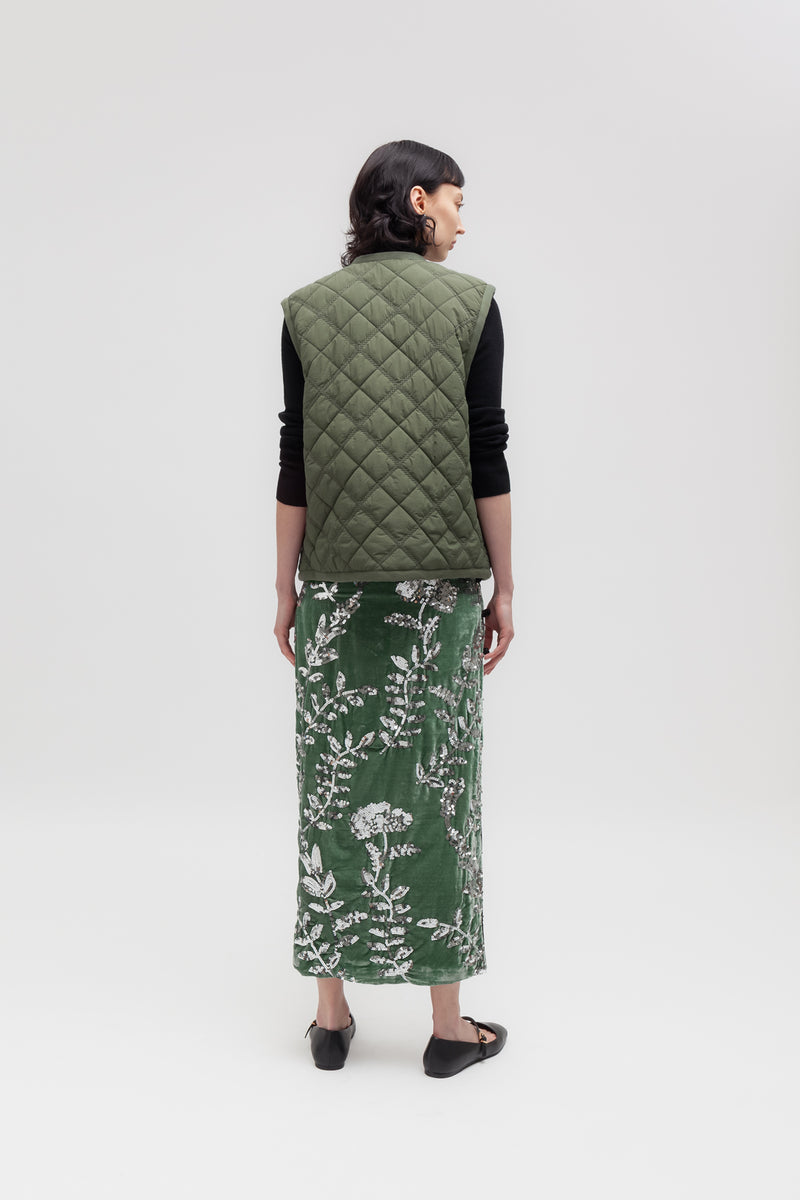 Weili zheng Gilet trapuntato in nylon Liquidazione