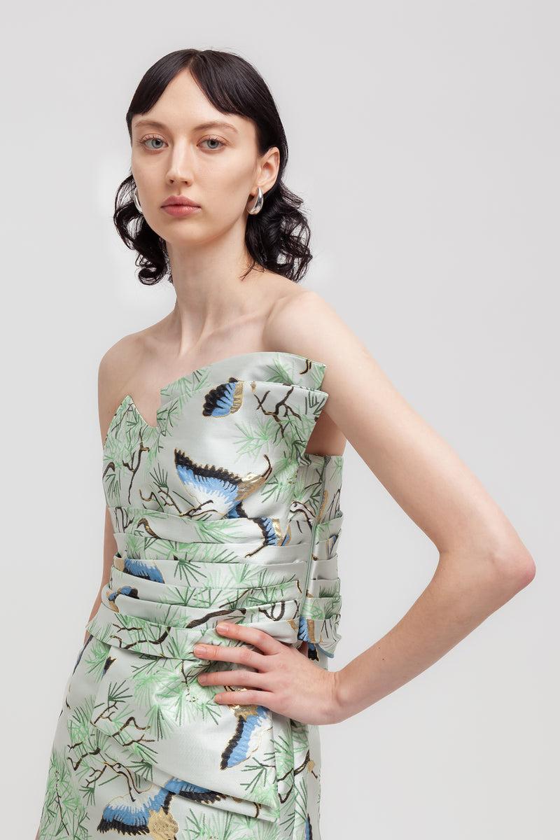 Weili zheng Mini abito in broccato Promozione temporanea