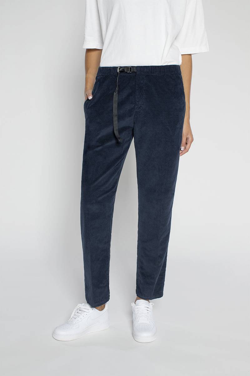 White sand Pantalone in velluto Vendita calda