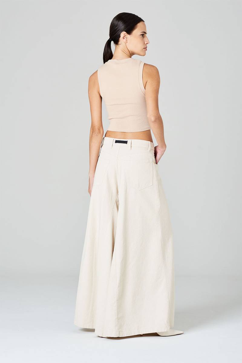 White sand Pantaloni in tessuto modal Sconti VIP