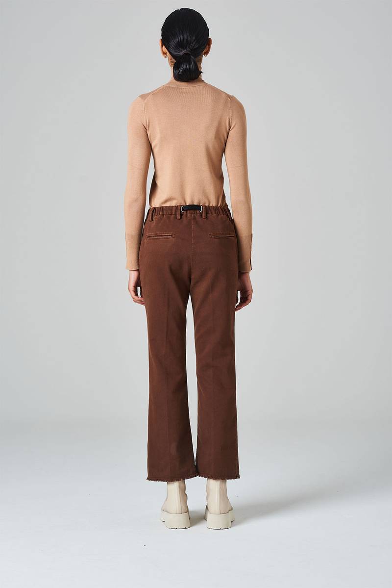 White sand Pantaloni trombetta Promozione temporanea