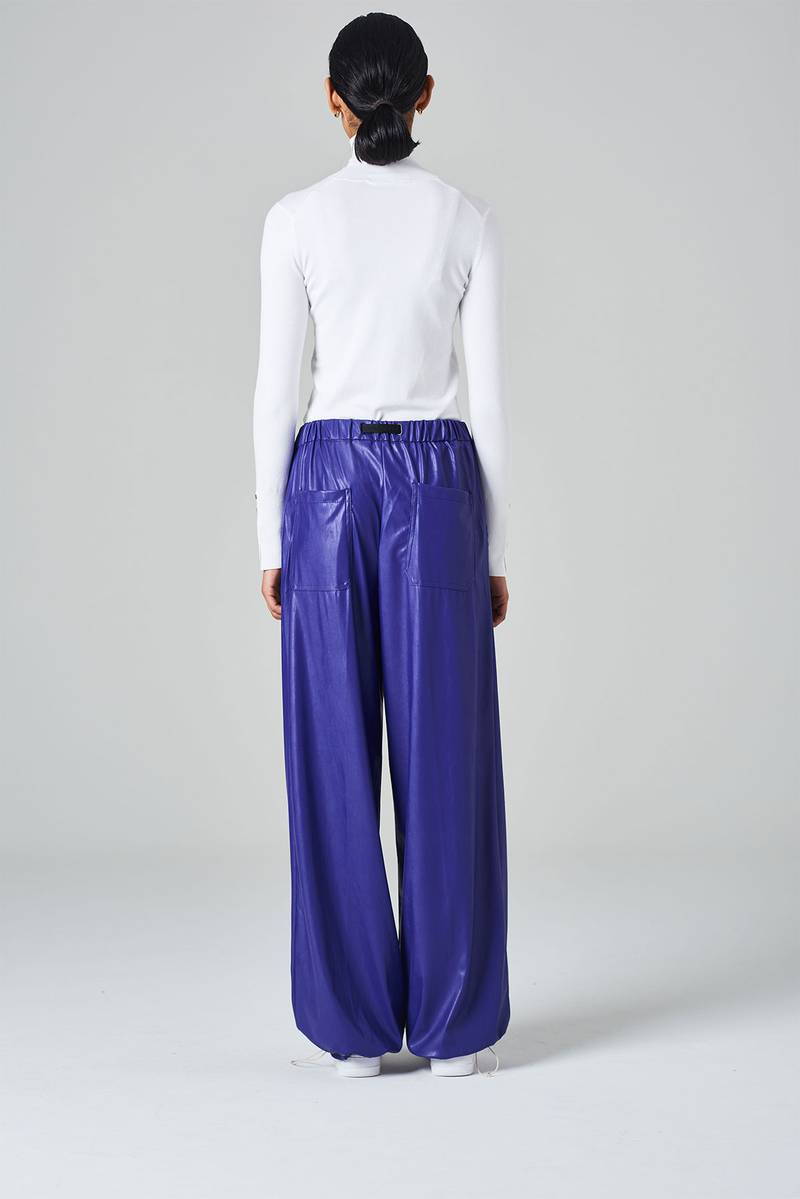 White sand Pantalone a gamba dritta stringibile con laccio Offerta speciale della fabbrica