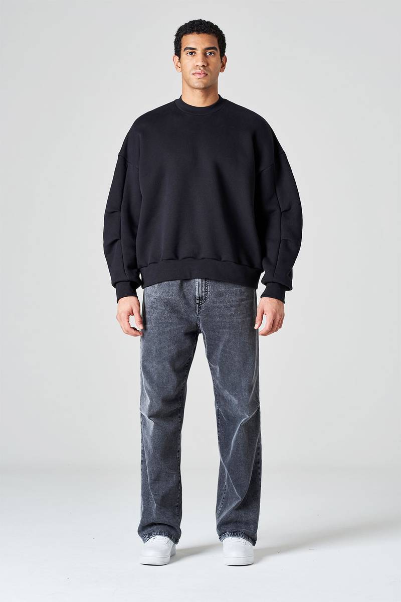 White sand Felpa jersey di cotone