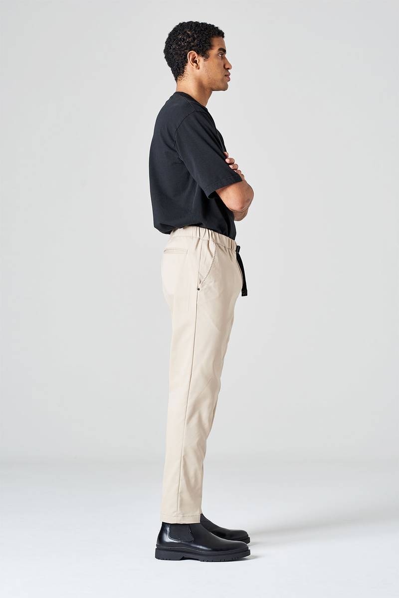 White sand Pantalone in tessuto active stretch di cotone Italy