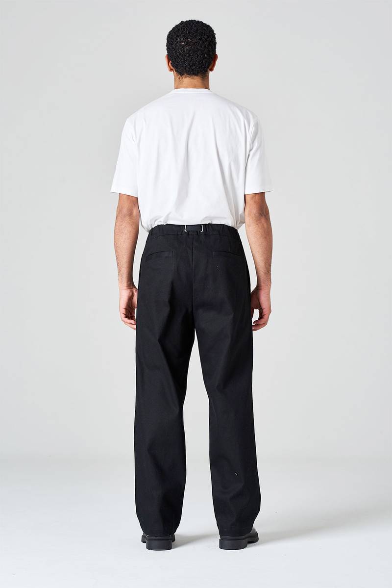 White sand Pantalone gamba larga con pinces centrale Shopping Online