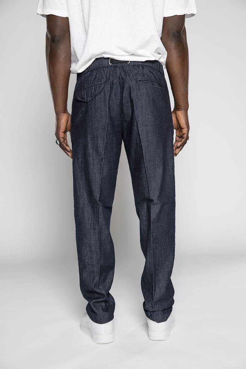 White sand Pantaloni in tela denim Vendite Flash