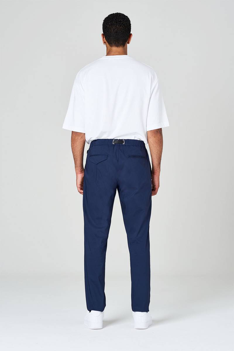 White sand Pantaloni in tela paracadute elasticizzata con vita elasticizzata Negozio