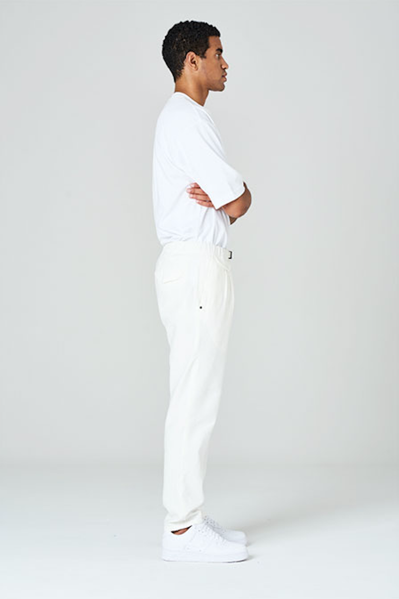 White sand Pantaloni regular fit con doppia pince Shopping online