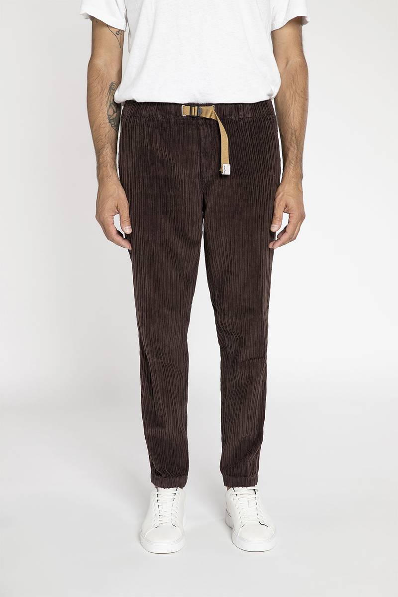 White sand Pantalone in velluto rocciatore