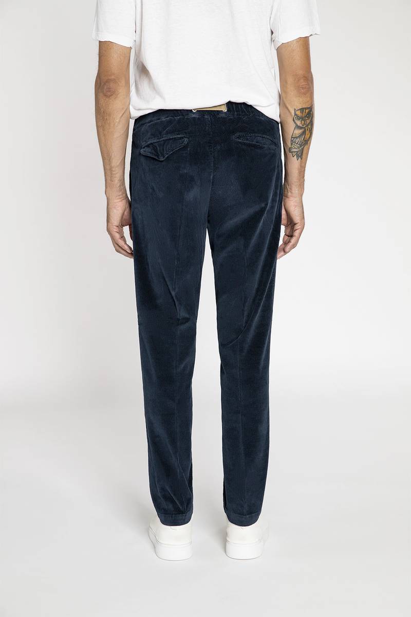 White sand Pantalone in velluto a coste di cotone Offerta Giorno del Papà