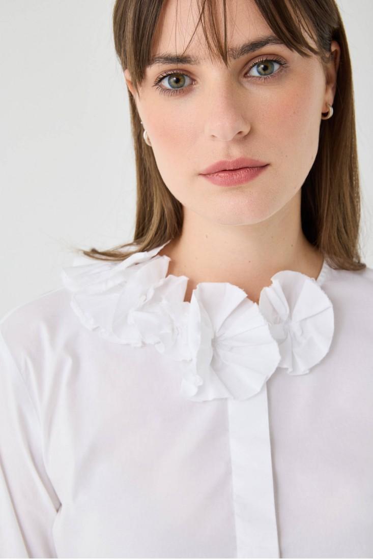 Zanetti 1965 Camicia con dettaglio di fiori Sconto