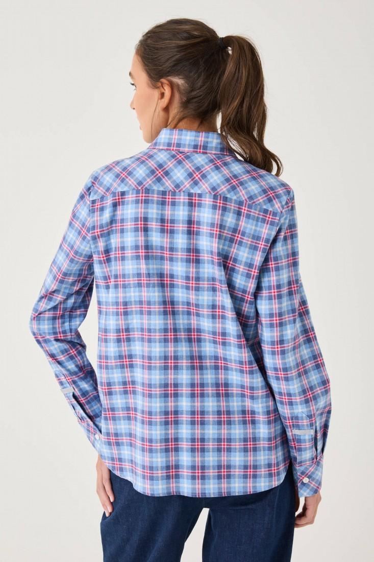 Zanetti 1965 Camicia a quadri con tasche frontali Hotsell