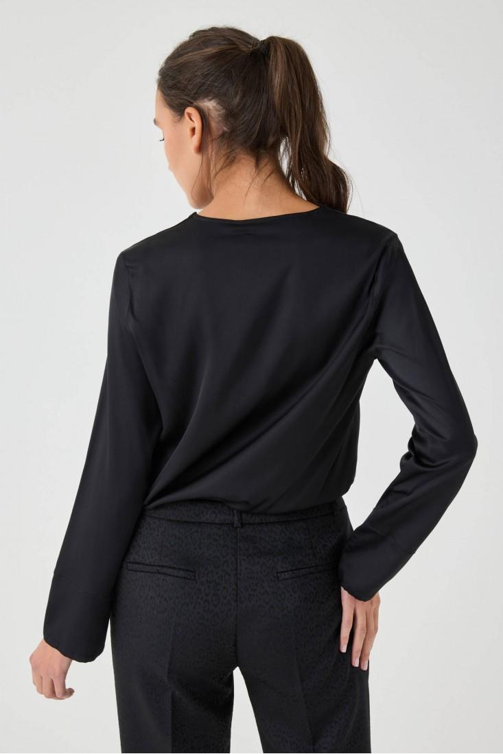 Zanetti 1965 Blusa in viscosa stretch I Più Venduti