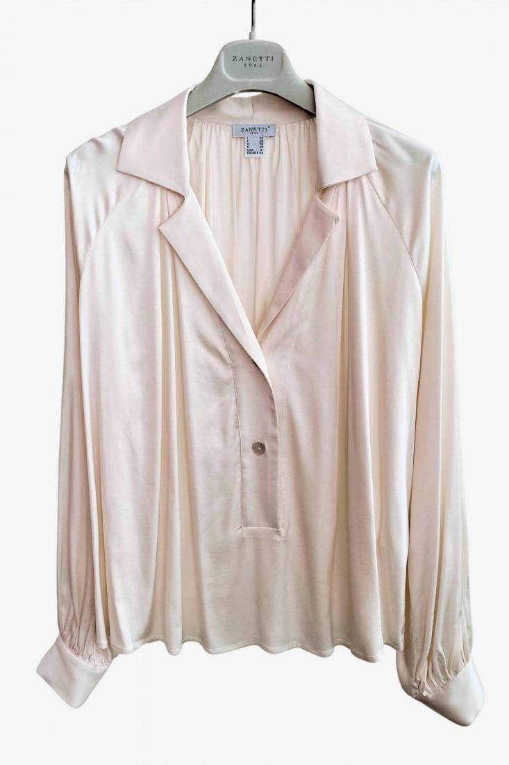 Zanetti 1965 Camicia con collo revers In Saldo